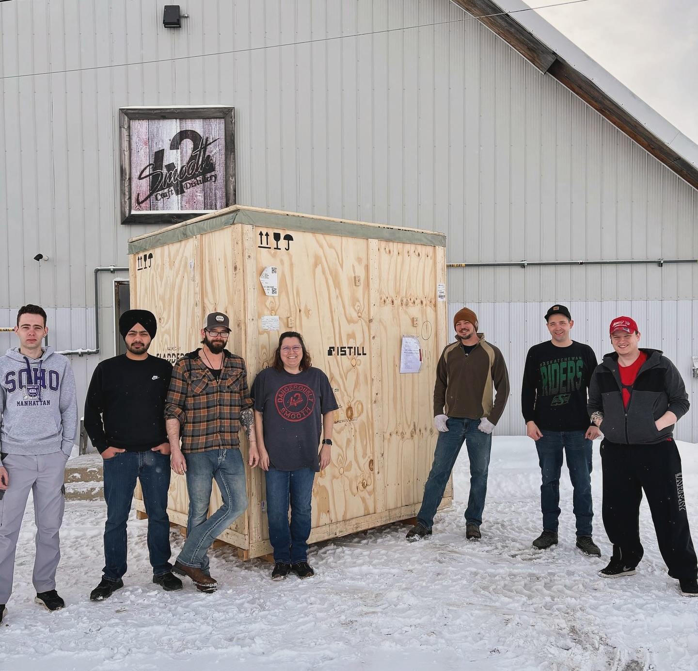 Smooth 42 Carft Distillery Crate